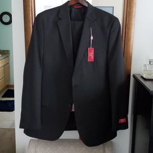 Chaps Slim Fit Pinstripe Suit -44L / 34 x 34- New